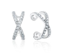 10mm CZ Stones Ear Cuff EC-1150